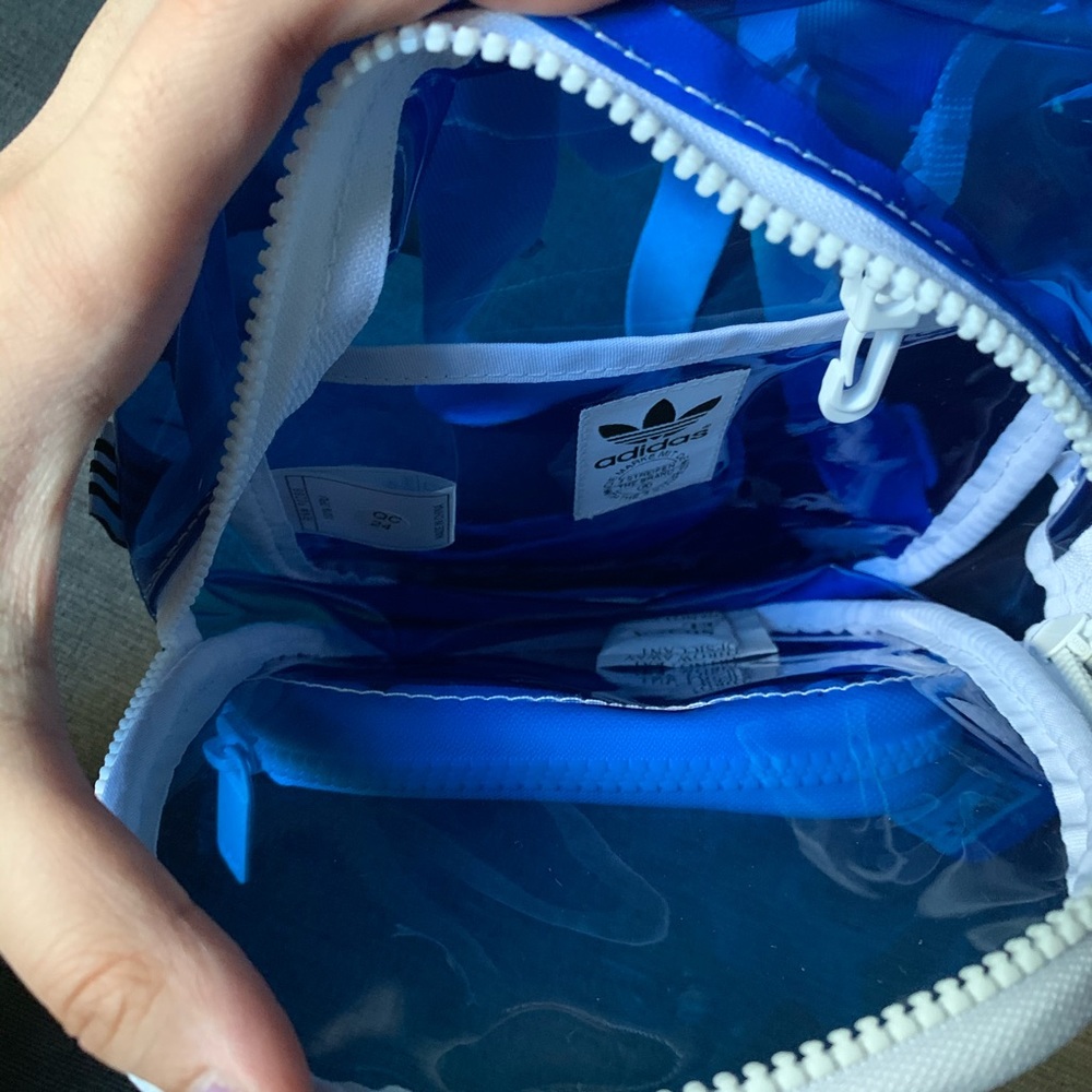 *NWT* Mini Adidas Clear Backpack - Picture 3 of 7